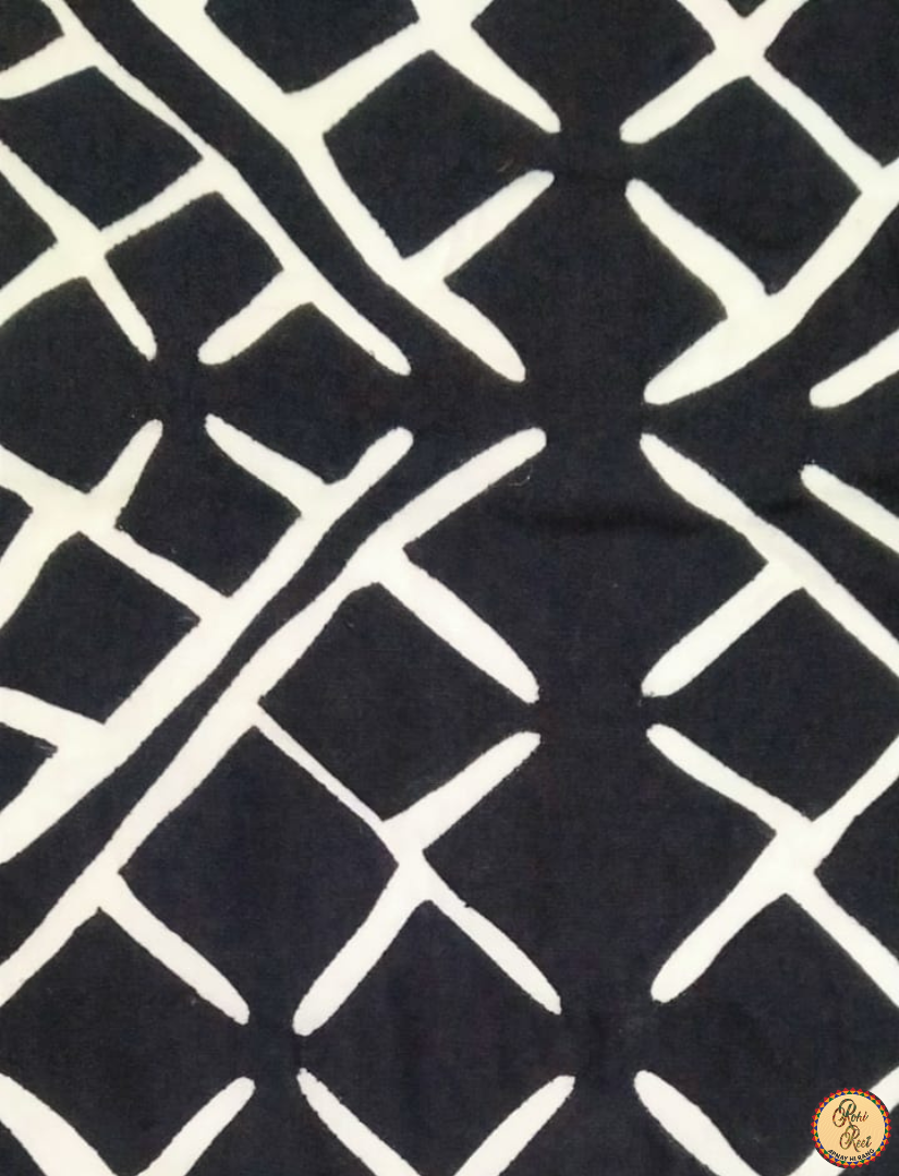 Handcrafted Rohi Ralli Appliqué Coat.